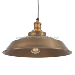 Industrial Courtyard Pendant Lamp Shade <b>for</b> Beautiful <b>Lighting</b> <b>Decorative</b> Iron Dome Shape Hanging Lamp - Product Image 1