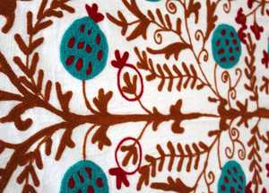 Christmas Wholesale High Quality Uzbek Folk Style Tapestry Suzani Wall Hanging Decorative Bohemian Bedding <b>Throw</b> <b>Sofa</b> Decor - Product Image 5