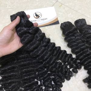 Máquina de trama de pelo, color natural, ondulado, profundo, doble textura, 8-34 pulgadas de longitud, cutícula, pelo alineación, precio competitivo - Product Image 3