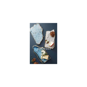 Decorative Color Full <b>Agate</b> <b>Coaster</b> For Decor Kitchen - Product Image 1