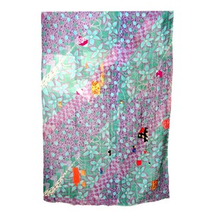 Ensembles de literie en coton indien fait à la main Queen-Size Vintage ethnique Kantha couette cousu à la main pour la maison hôtel utilisation pour les mariages d'été - Product Image 6