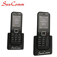Téléphone sans fil 3G/4G SC-9089-4GW avec fonction fixe sans fil et Wi-Fi, maintien d'appel et fonctions de silence