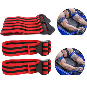 Bandes <span class=keywords><strong>de</strong></span> restriction du flux sanguin Geo Brother Co pour l'entraînement à l'occlusion, en tissu polyester, haute résistance, pour bras et jambes, fortement recommandées - Product Image 1