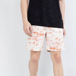 Shorts en coton blanc d'été pour hommes, en molleton, prix de gros usine - Product Image 6