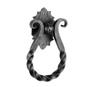 Matt <b>Black</b> <b>Heart</b> Shape Door Knocker - Product Image 4