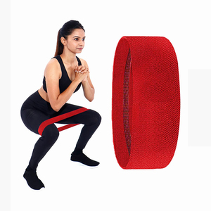Tissu épais de qualité supérieure, bande de résistance pour la gymnastique, les exercices de Fitness, couleur rouge, 1 pièce - Product Image 1