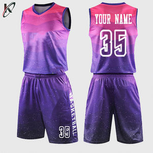 Costumes d'entraînement de basketball respirants personnalisés pour hommes adultes ensembles d'uniformes de grande taille pour les équipes de club - Product Image 2