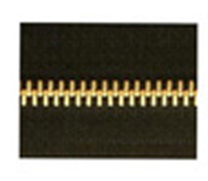 Fermeture à glissière automatique en métal en laiton à extrémité ouverte à longue chaîne de haute qualité pour Autos Jeans Chaussures Vêtements Sacs Textiles de maison - Product Image 1