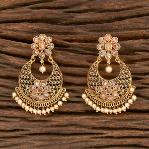 Boucle d'oreille Antique à chat et plaqué or, nouvelle collection, 206929 - Product Image 4