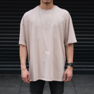 T-shirt oversize grande taille décontracté 100% coton pour homme, design vierge, haute qualité, service OEM disponible, nouvelle tendance été 2023 - Product Image 5