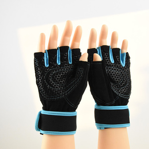 Weightlifting Gloves with StretchBack Mesh and Leather Palm - Product Image 2