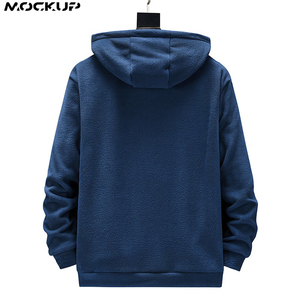 Sudadera con capucha personalizada de lana para hombre Sudadera con capucha de mezcla de algodón con forro de la mejor calidad Producto de venta superior Sudadera con capucha - Product Image 2