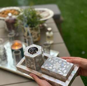 ชุดของขวัญเครื่องหอมธูปไม้สไตล์อาหรับสำหรับคุณแม่ประดับมุกสไตล์อิสลามชุดของขวัญ - Product Image 1