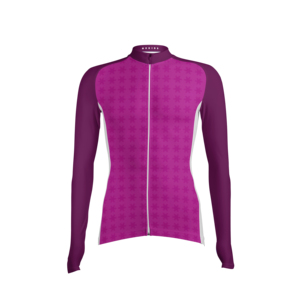 Cycliste personnalisable à manches longues pour hommes, nouveau maillot de cyclisme 2022 personnalisé avec impression par Sublimation, nom de l'équipe OEM - Product Image 2