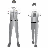 Uniforme de Béisbol de Alta Calidad, 100% Poliéster, Manga Corta, Logotipo Frontal, Transpirable, Nombre del Equipo Personalizado, Precio Bajo al por Mayor