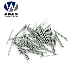 Q195 galvanized sprig headless nail, galvanized common nails without head