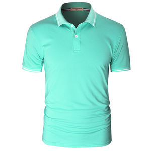 Nuevos polos personalizados de calidad de camuflaje al por mayor para hombres con bordado y serigrafía, polos ajustados para hombres - Product Image 5