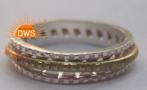 Bague Spinner en argent Sterling fin design fait à la main bijoux en argent pour femme cadeau pour elle - Product Image 4