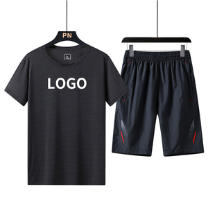 2 piece set shorts100% Cotton Men T-Shirt and Shorts - Product Image 4