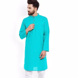 Agradable hombres Kurta diferentes Salwar Kameez Color en algodón