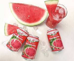 Jus de pastèque original Nawon en conserve 330 ml, marque distributeur, faible en calories, réduit l'inflammation et le stress oxydatif, exportateurs OEM - Product Image 3