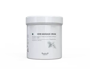 ISO22716 OEM/Private Label Korean beauty cosmetics best face and body massage cream for spa Rooicell Herb Massage Cream700g