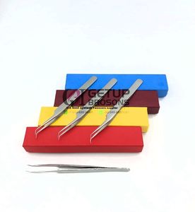 แหนบต่อขนตา45องศาพร้อมโลโก้ตามสั่งอุปกรณ์เสริมความงาม - Product Image 4