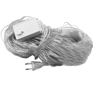 1.5*1.5m 2*2m 3*2m 6*4m Outdoor Garden <strong>Led</strong> Mesh <strong>Net</strong> Fairy String <strong>Light</strong> <strong>Christmas</strong> Holiday Wedding Window Curtain Garland <strong>Light</strong> - Product Image 1