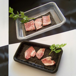 Thực phẩm tươi sống phân hủy sinh học Đóng gói hộp cho nấm PP khay nhựa - Product Image 5