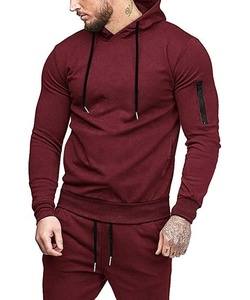 Ruiquwin ชุดกีฬายูนิเซ็กส์สำหรับผู้ชายและผู้หญิงชุดวอร์มลำลองสำหรับฤดูหนาวกางเกงวอร์มประดับพลอยเทียมเฮฟวี่เวทชุดวิ่งมีฮู้ดโลโก้ตามสั่ง - Product Image 1