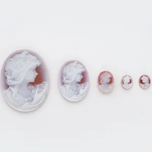 Natural Agate Stone Carved as Cameo Top Quality Product