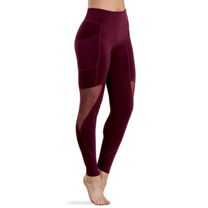 Mallas deportivas de LICRA para mujer, leggings de cuero sintético, color negro - Product Image 2