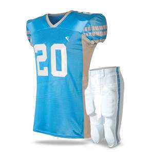 Uniforme de fútbol americano para hombre superventas 2021 Uniforme de fútbol americano para deportes al por mayor - Product Image 3