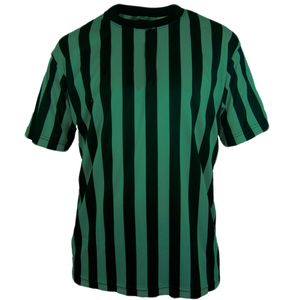 Ensemble d'uniformes d'arbitre de football professionnel pour hommes Maillot de football à manches courtes avec chemise et short de juge à trois poches - Product Image 1