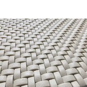 Bendable Weaving Mosaic Wall Tile MCM Waterproof And Fireproof For Interior TV Background Wall