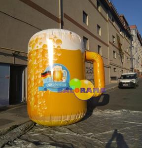 Globo publicitario inflable, vaso de cerveza, 3 metros - Product Image 2