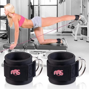 Sangle de cheville de fitness pour machines à câble pour kickbacks, entraînements, extensions de jambes, boucles et abducteurs de hanche pour hommes et femmes - Product Image 1