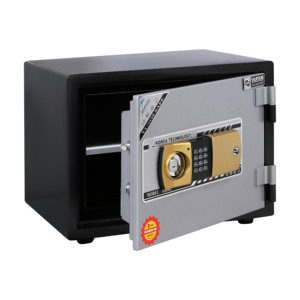 Coffre-fort électronique numérique authentique Vietnam Safe Yunos YNS-35E, ignifuge, dimensions L250xW350xH250mm, fixation murale - Product Image 1