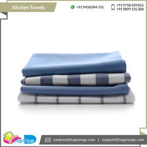 Custom Brand Logo Top Selling Quick Dry High Water Absorbency 100% Cotton Kitchen Towels at Bulk Price - Product Image 4