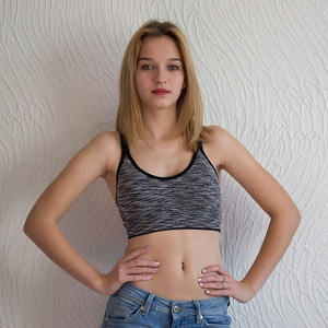 Ropa interior deportiva para mujer, Top acolchado sin aros, ajustable, a prueba de vibración, Push up, sin costuras, de secado rápido - Product Image 6