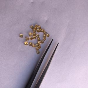 Piedra de citrino natural de 2mm, corte cuadrado, piedras preciosas semipreciosas sueltas, proveedor a granel en línea, el mejor precio de distribuidor al por mayor, piedra Real - Product Image 2