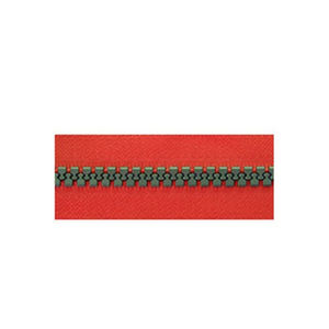 Venta al por mayor OZL Auto-Lock Close-End 100mm Plástico Cremallera Rollos Colorido para Jeans Zapatos Prendas Bolsas Textiles Para El Hogar - Product Image 1