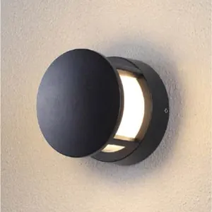 Hohe qualität außen IP54 led outdoor wand licht wasserdichte wand lampe runde typ