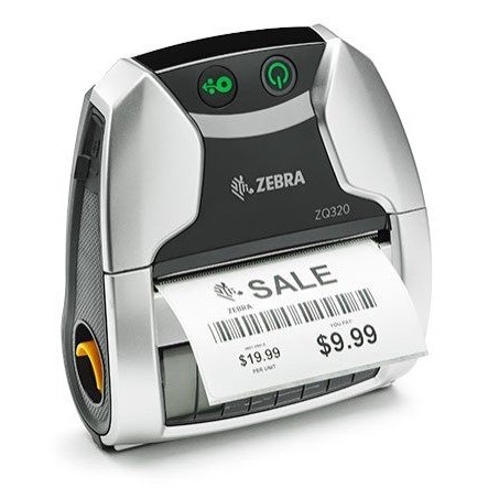 Zebra ZQ300-Robust Mobile Printers for Receipts Labels & Linerless Media Thermal Line Printing in Stock 1-Year Warranty
