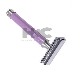 Xiaomi — rasoir DE sécurité à Double bord, accessoire portable à manche violet - Product Image 2