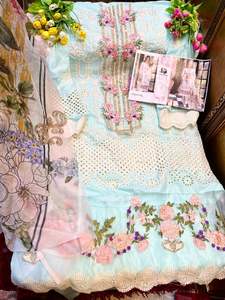 Salwar Suit in Pakistani Style <b>Wedding</b> Wear <b>Muslim</b> <b>Dress</b> With Heavy Embroidery Work and Best Quality Fabric - Product Image 5