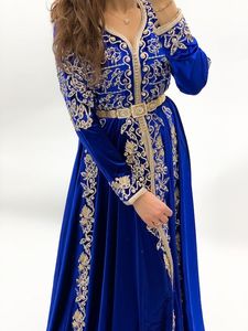 ---- TRENDY-NEW--CAFTAN vestido con hermosa. Embellecida en cuentas de vidrio cristal piedra trabajo. Para. La fiesta-ropa de boda. 2021 - Product Image 2