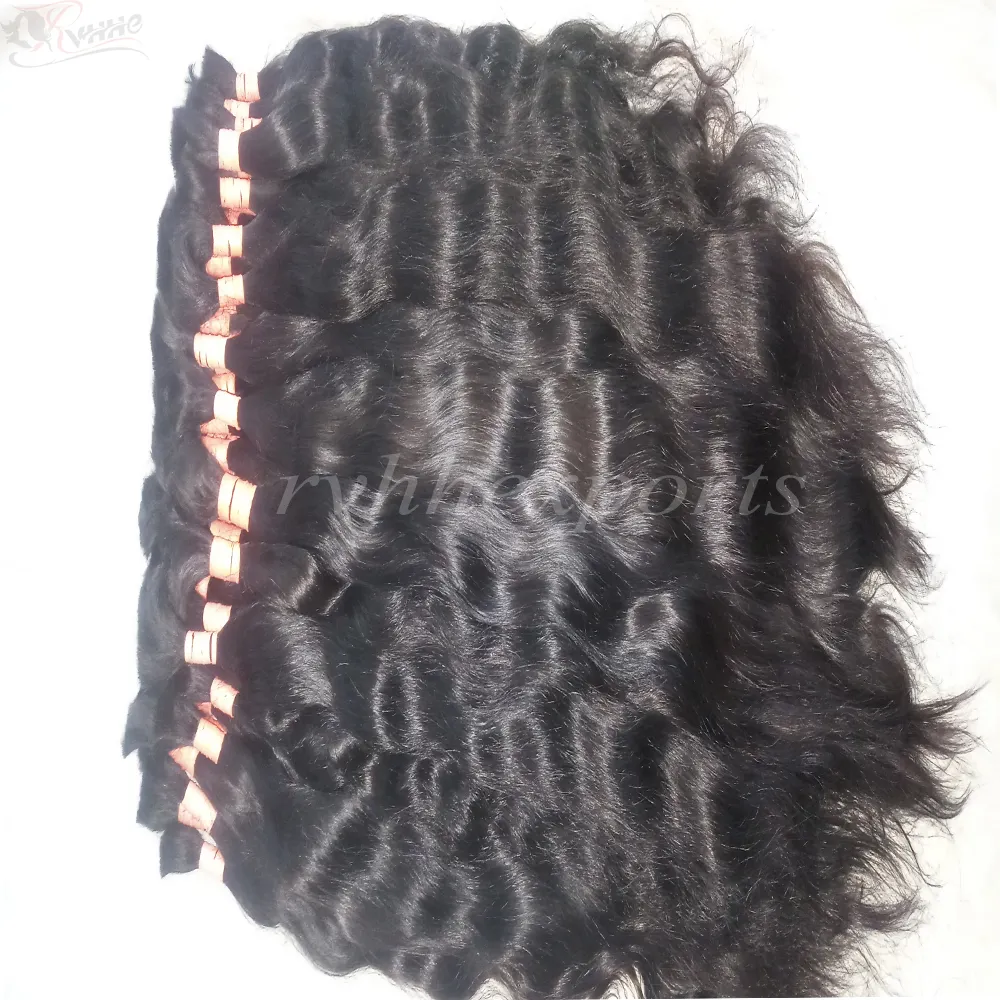 Top Quality Best Selling Products 100% Full Cuticle Virgin Remy Natural Human Hair Bulk