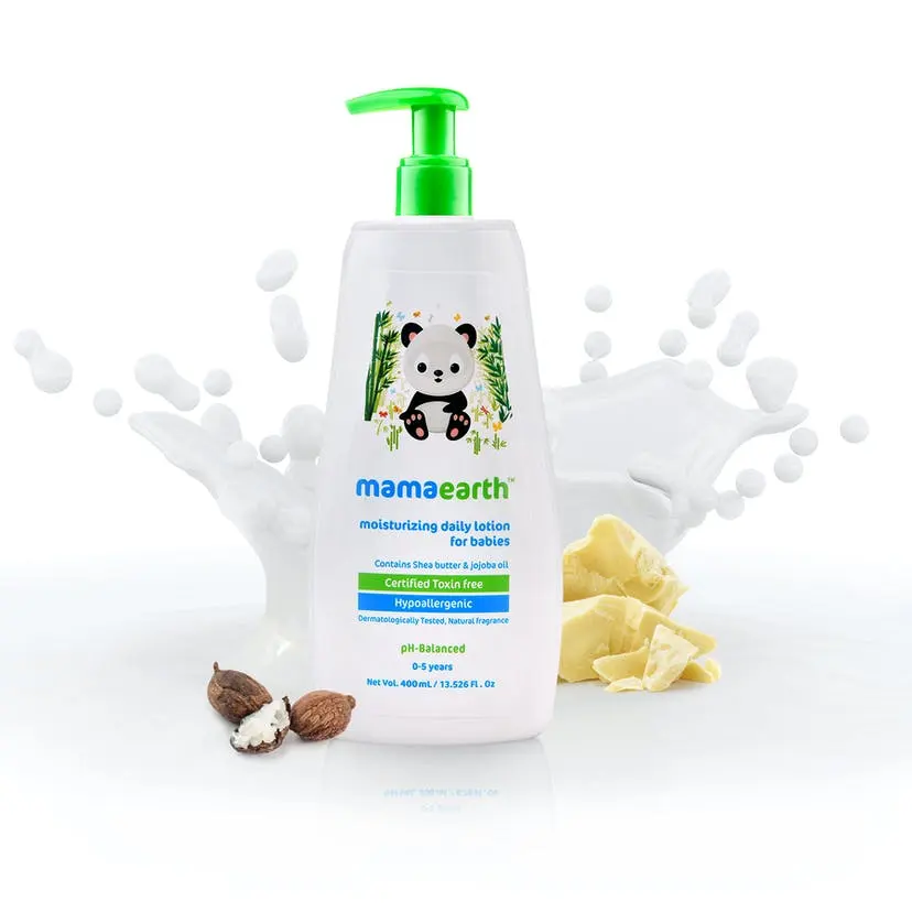 Mama Aarde Hydraterende Dagelijks Lotion Voor Baby 'S, 400Ml