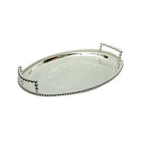 Conception avantageuse Vaisselle Plateau De Service Forme Ovale Taille Personnalisée Chocolats Bonbons Plateau De Service À Vendre - Product Image 1